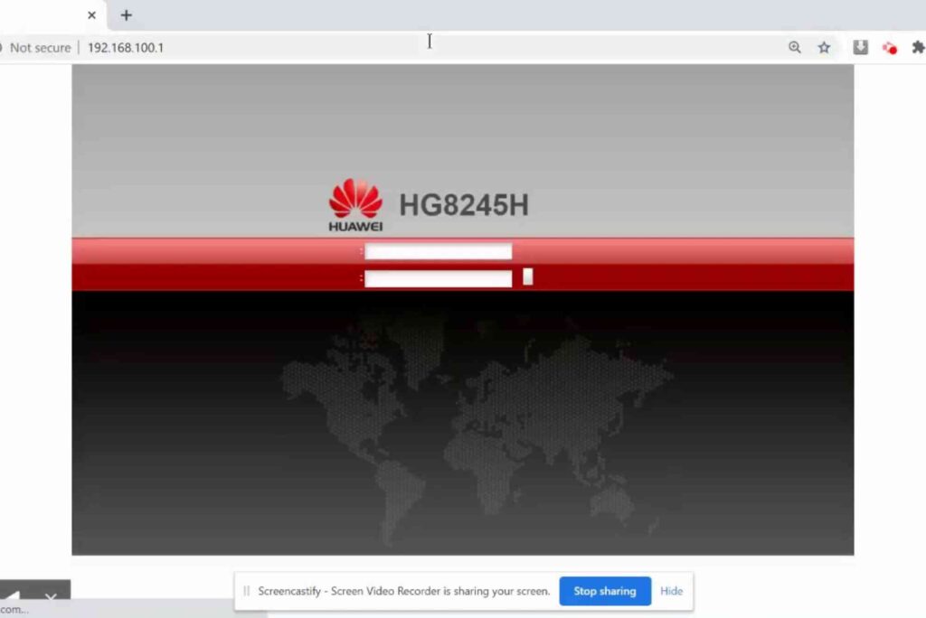 Huawei Router Login