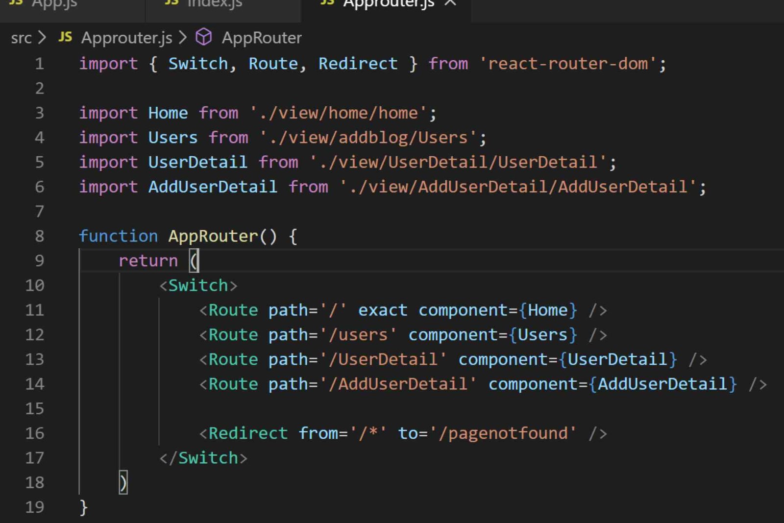 React Router Dom NPM