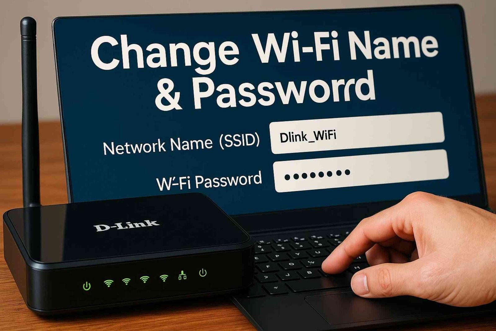 How To Change Router SSID Name