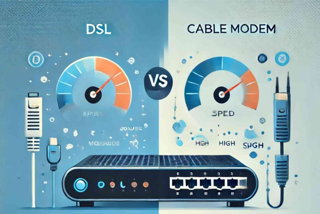 Cable Internet VS DSL Speed Comparison