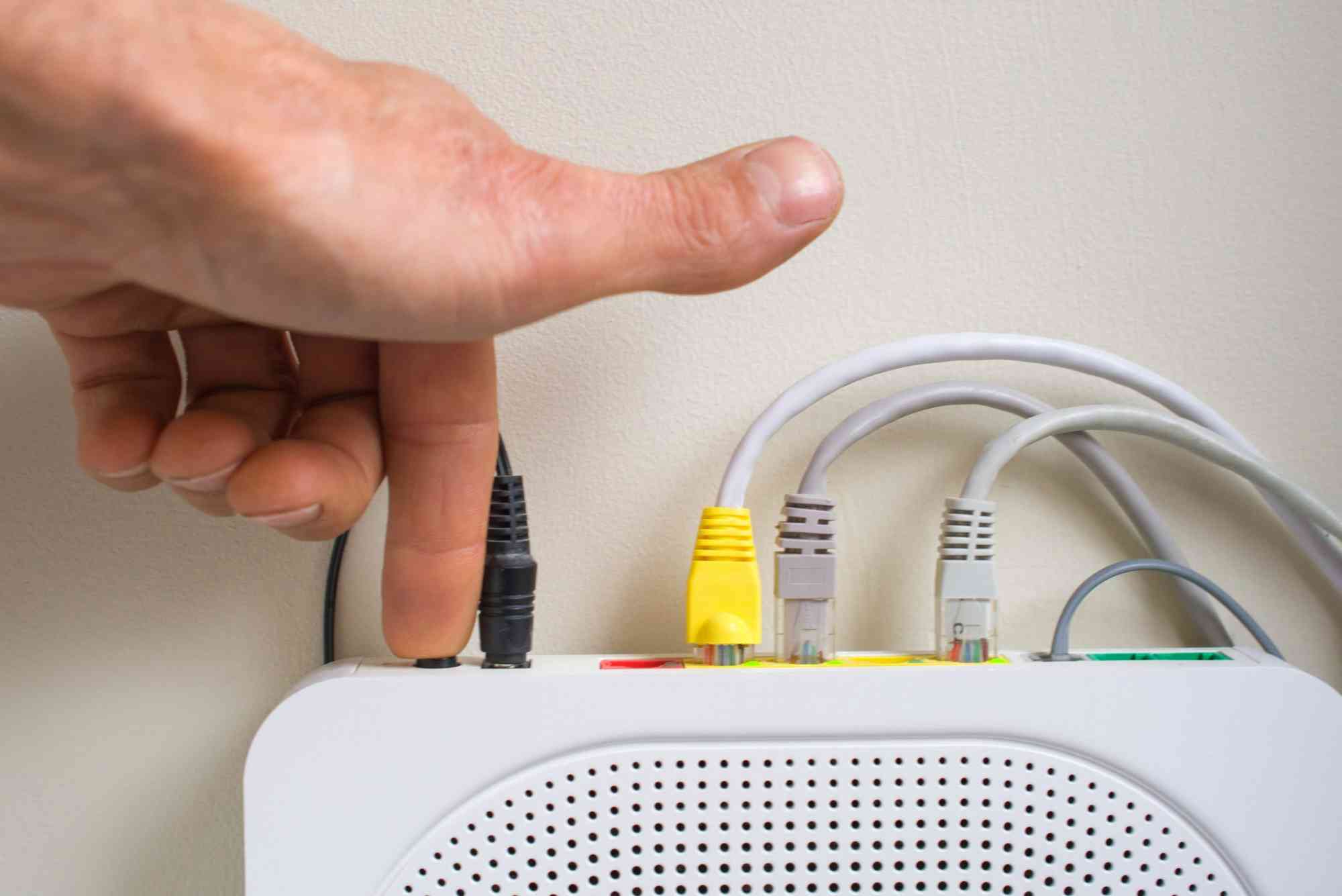 How To Reset ISP Modem
