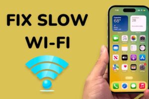 Fix Wi-Fi Slow On IPhone