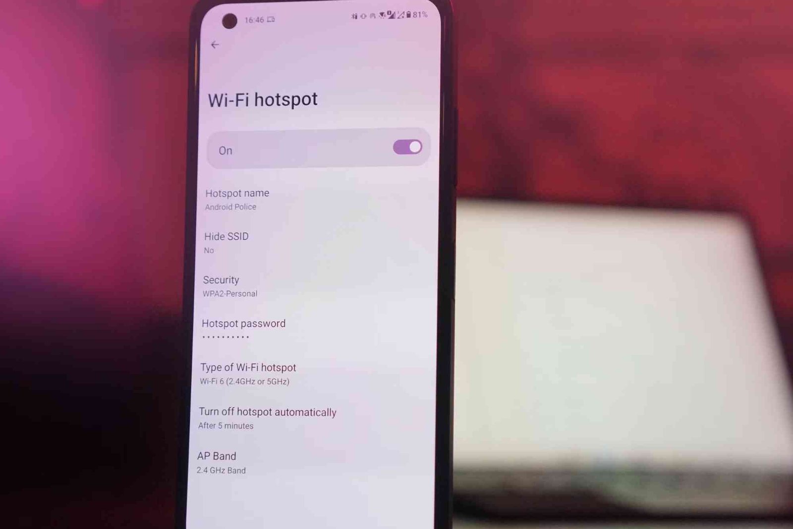 Mobile Hotspot Network Name Change