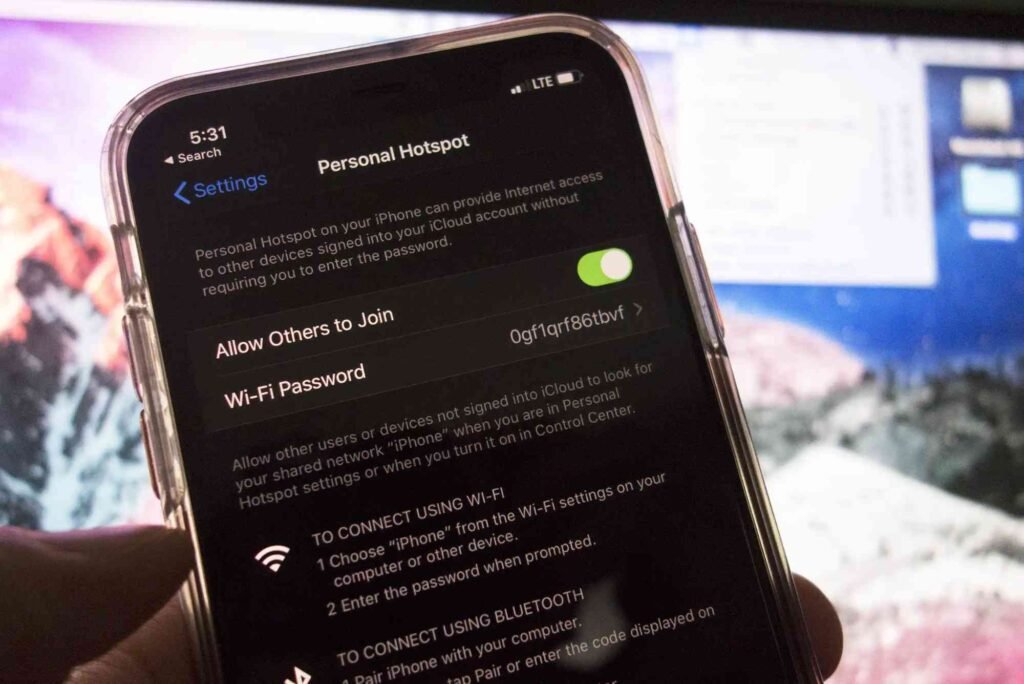 Mobile Hotspot Setup On IPhone